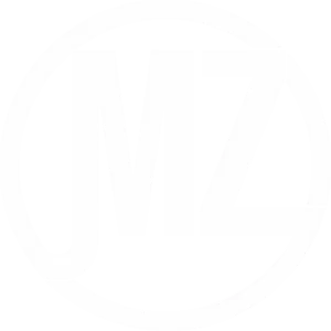 Logo JMZ - białe